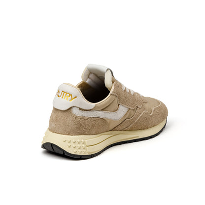 Autry Reelwind Low W *Nylon / Hairy Suede / Cracked Leather*